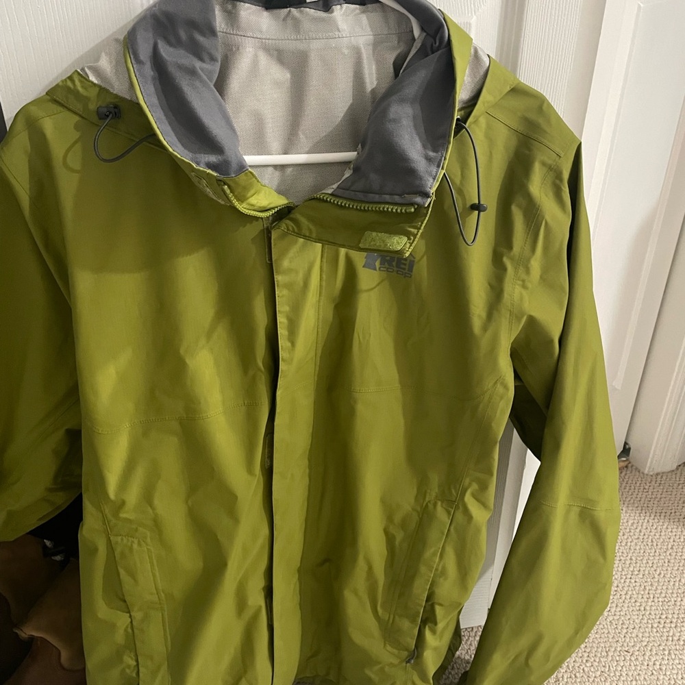 REI rain jacket